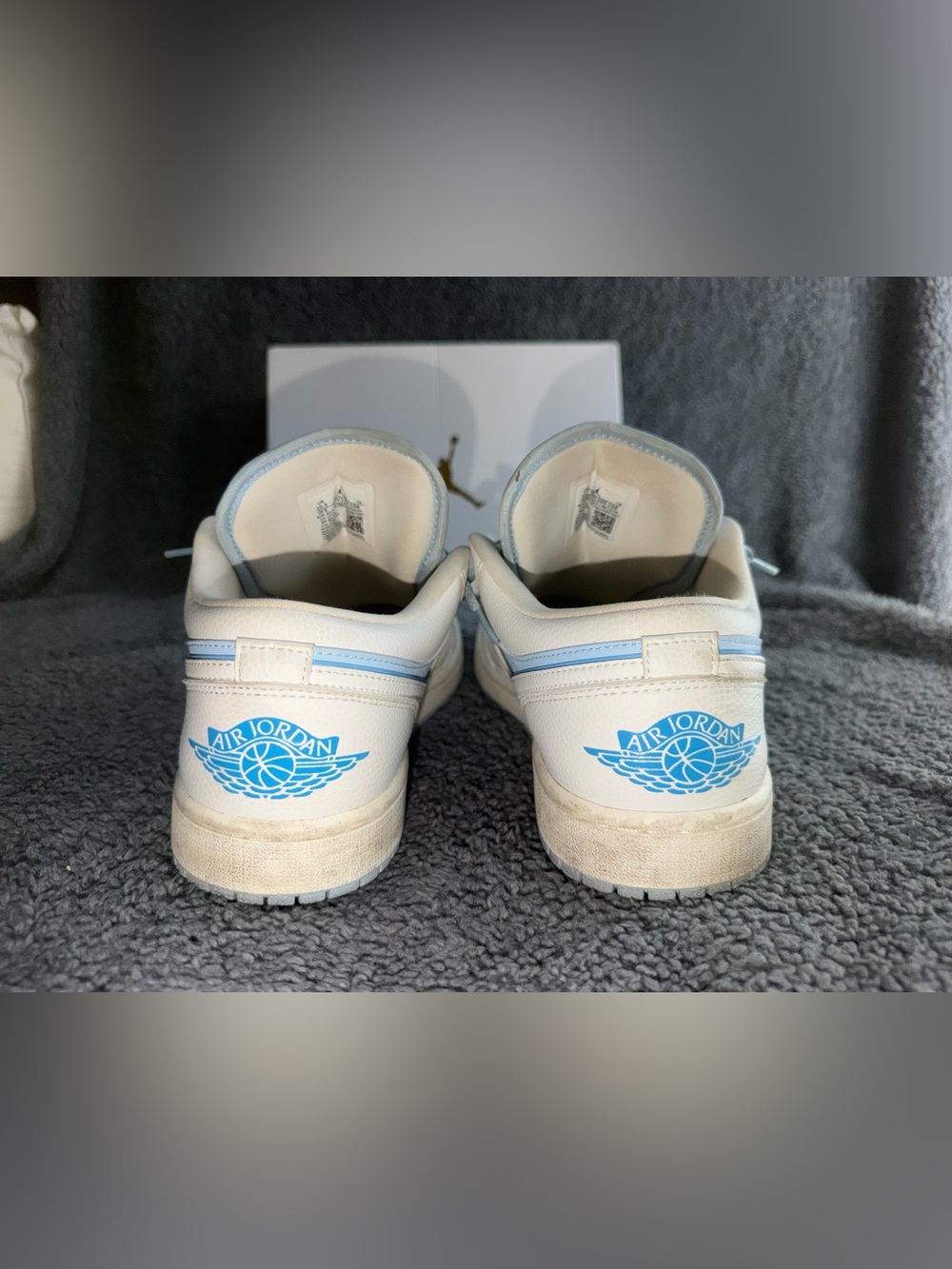 Air Jordan 1 Low SE “Reverse Ice Blue” – Women’s 10.5 - Picture 4 of 8